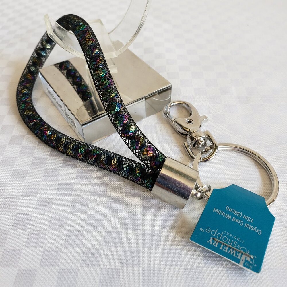 The Jewelry Shoppe Crystal Cord Wristlet - NWT